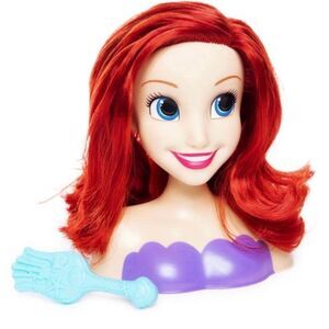 Little Mermaid Ariel Disney Small Styling Head NEW